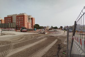 Así está actualmente la zona por la que discurría el puente de Los Molinos