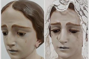 El antes y el después de Ntra. Sra. de los Dolores.