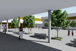 Proyecto del diseño del interior del nuevo IES de Almerimar.
