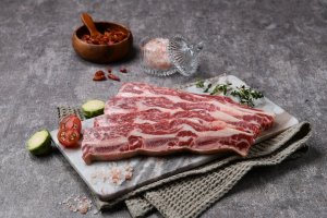 Costilla para almorzar.