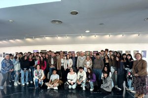 Inauguración de la exposición “Jóvenes contra la Violencia de Género”.