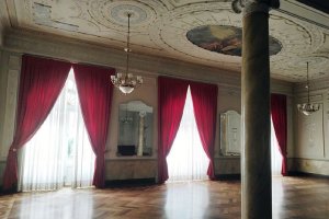 El Salón Noble del Círculo Mercantil.