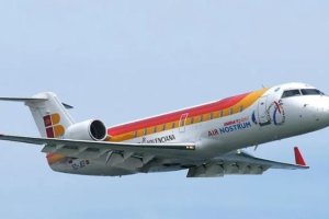 Imagen de archivo de un vuelo de Air Nostrum.
