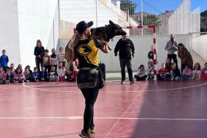 Una de las actividades lideradas por los adiestradores.