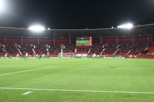 Cuatro victorias seguidas en el Estadio de los Juegos Mediterráneos. 
