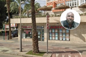 Mamadou Diop asegura haber perdido 70.000 euros en billetes falsos.