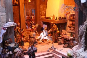 Figuras del Belén Monumental de Vera 2024.