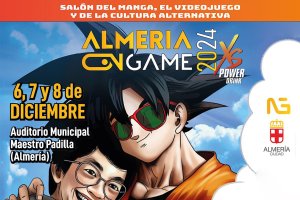 Cartel de 'Almería On Game'.