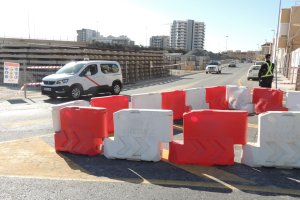 La 'nueva' Carretera de Nijar ya abierta al tráfico.