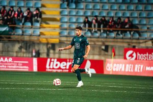 Quintanilla, jugador con ficha del B que disputó los 90' minutos en el Reino de León.