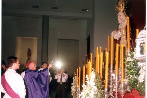 Imagen de la bendición de los Desamparados hace 24 años.