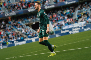 Leo Baptistao es un ´pistolero' al servicio del Almería.