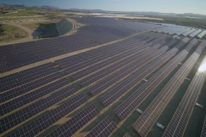 Campo solar fotovoltaico