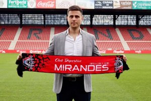 El técnico italiano llegó en la pasada campaña al club de Miranda de Ebro.