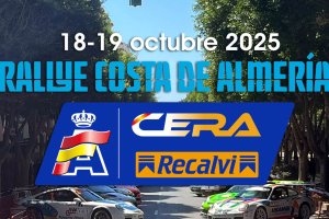 El Rallye Costa de Almería volverá en el 2025 a tener puntuabilidad nacional.