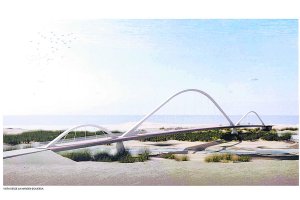 Diseño elegido por el Ayuntamiento para la pasarela