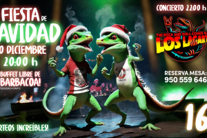 El cartel que da la bienvenida a la Navidad con un evento espectacular en La Envía Golf.
