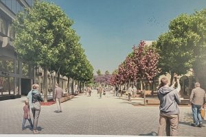 Imagen virtual del futuro Paseo de Almería.