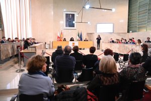 Imagen de la última sesión plenaria de la capital