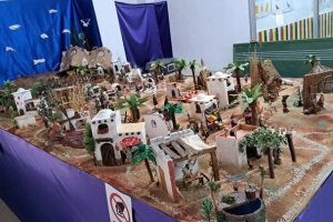 Belén en la escuela de adultos, Plaza Nueva, Gérgal.