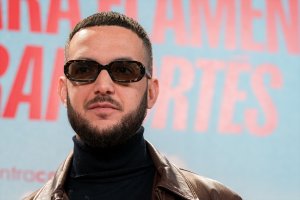 C.Tangana en la presentación de su nuevo proyecto.