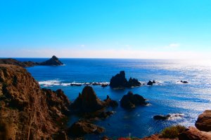Arrecife de las Sirenas en el cabo de Gata.