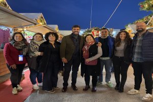 Inauguración oficial del Mercadillo Navideño.