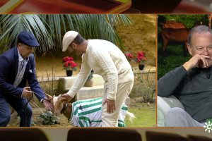 Paco Candela es víctima de una inocentada en el Show de Bertín Osborne.