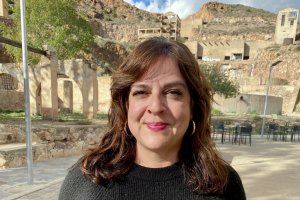 Gloria García Hoyo, geóloga y asesora científica del Geoparque y Parque Natural de Cabo de Gata-Níjar.