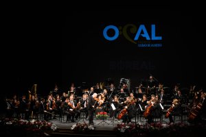 La OCAL durante su concierto de Año Nuevo de 2024.