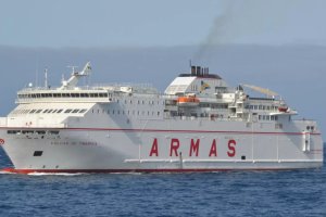 Imagen del buque 'Volcán de Timanfaya'
