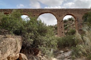 El acueducto romano que puedes encontrar en plena sierra de Los Filabres. JOHAN MIK