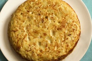 Tortilla de acelgas en la cena del sábado
