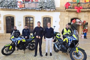 Nuevas motos de la Policía Local de Vera.