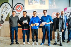 Los tres primeros clasificados en el prestigioso abierto nacional.