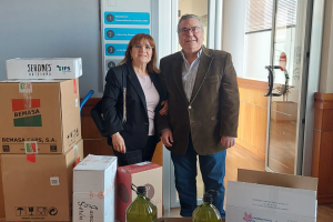 Fernando Puertas, ganador de la Macrocesta de La Voz de Almería.