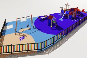 Prototipo del nuevo Parque Infantil de Garrucha.