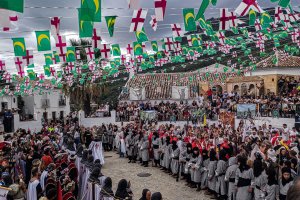 Imagen de archivo de la celebración de Moros y Cristianos en Gérgal.