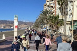 Almería en su primer día de 2025.