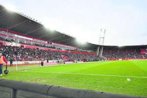 La grada de Tribuna.
