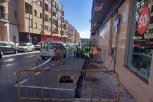 Esta semana han comenzado las mejoras en la Calle Ramón y Cajal.