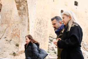 Visita de los consejeros al Castillo de Vélez-Blanco.