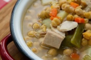 Un cocido tradicional.