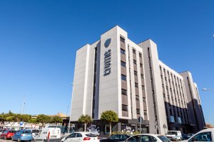 Imagen de la fachada de la residencia de estudiantes Civitas.