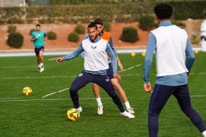 Luis Suárez vuelve con ganas después de cumplir el partido de sanción contra el Huesca.