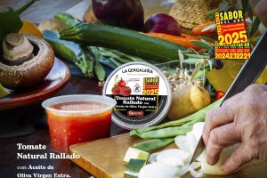 El Tomate Natural Rallado con AOVE La Gergaleña: ‘Sabor del Año 2025’ por quinto año consecutivo