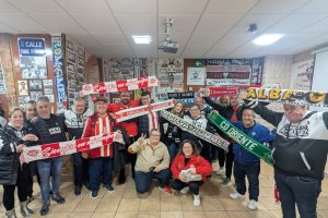 Una afición de Primera en Albacete.
