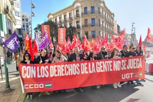 Los sindicatos se movilizan en defensa de los derechos sociales.