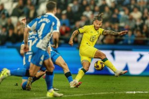 En un mal partido Luis Suárez anotaba un nuevo gol con el Almería.