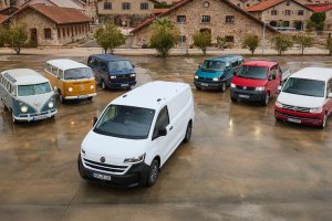 Familia de industriales Volkswagen desde su salida al mercado